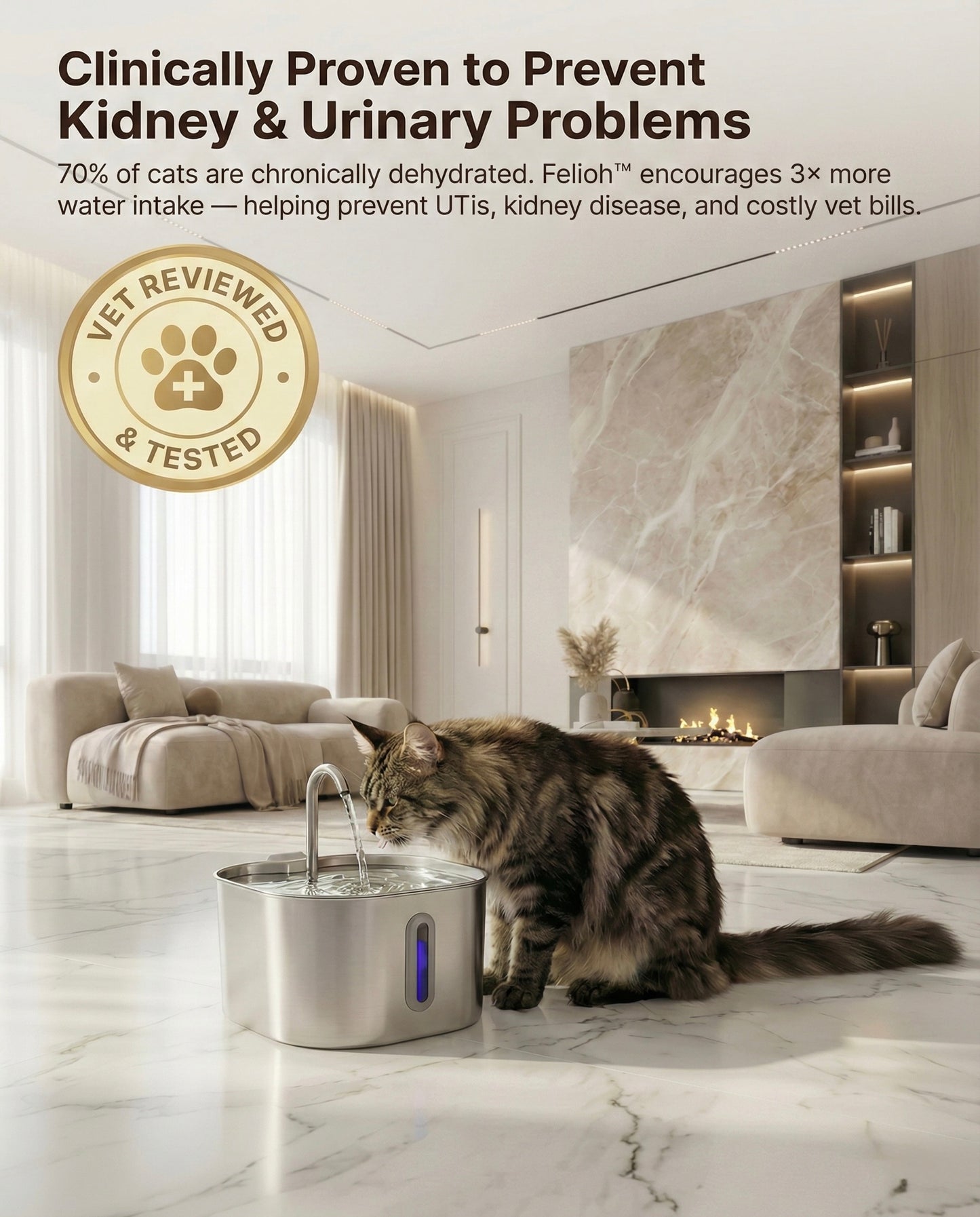 Felioh™ Cat Water Fountain