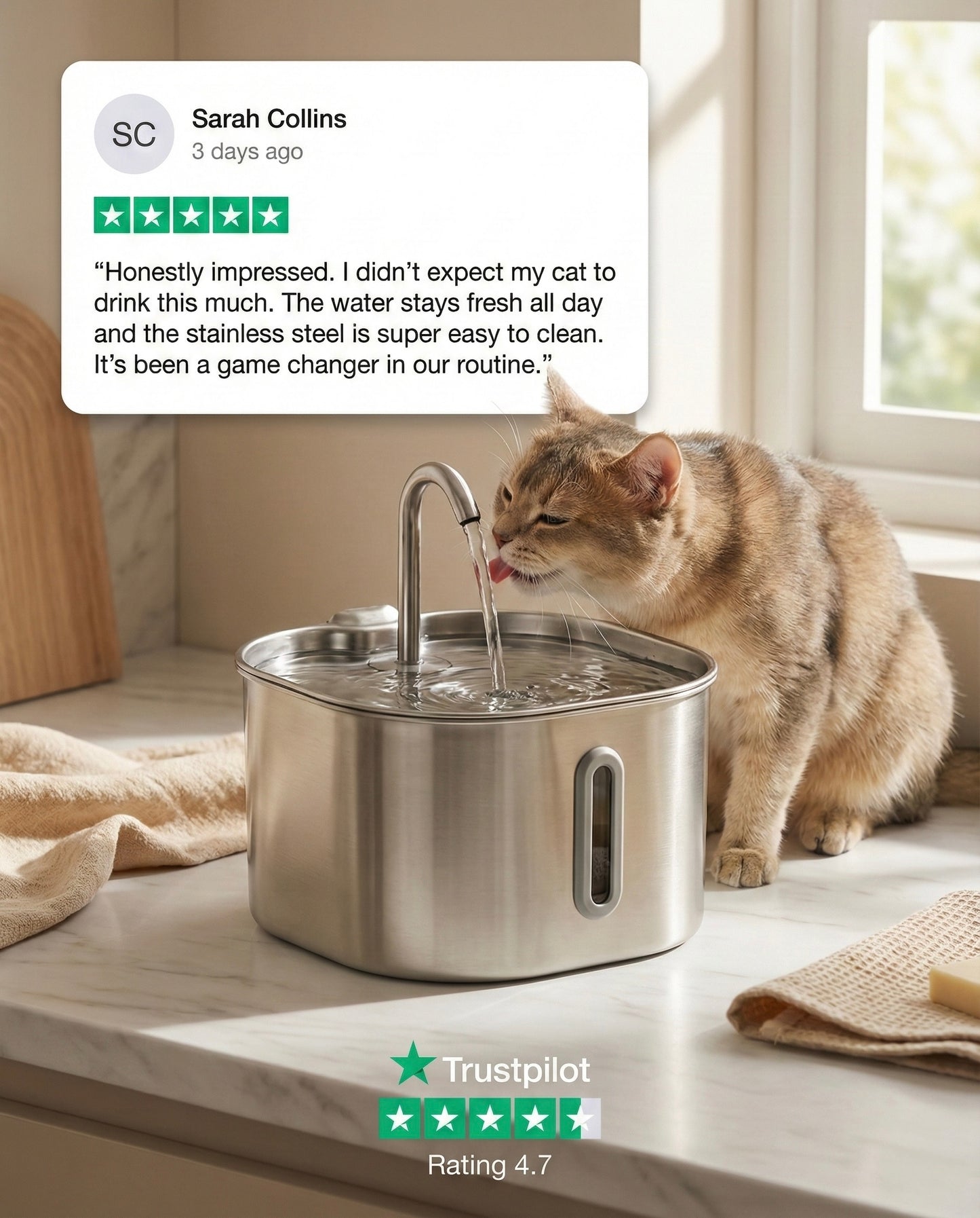 Felioh™ Cat Water Fountain